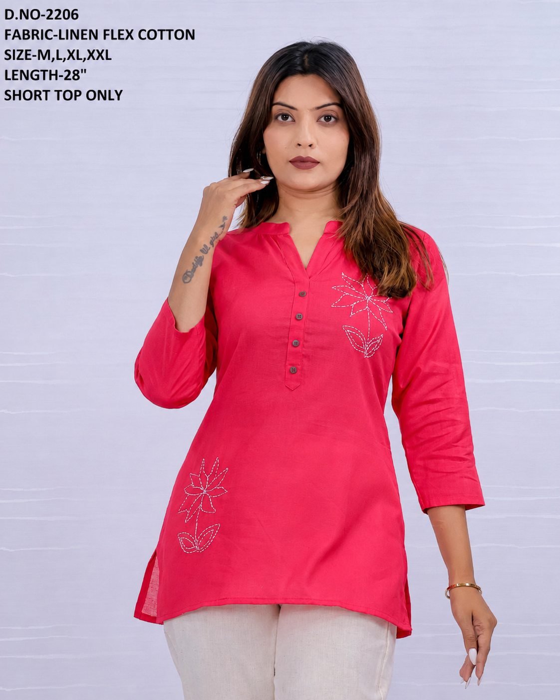 Women Short Tops – SVW5490R - Image 16