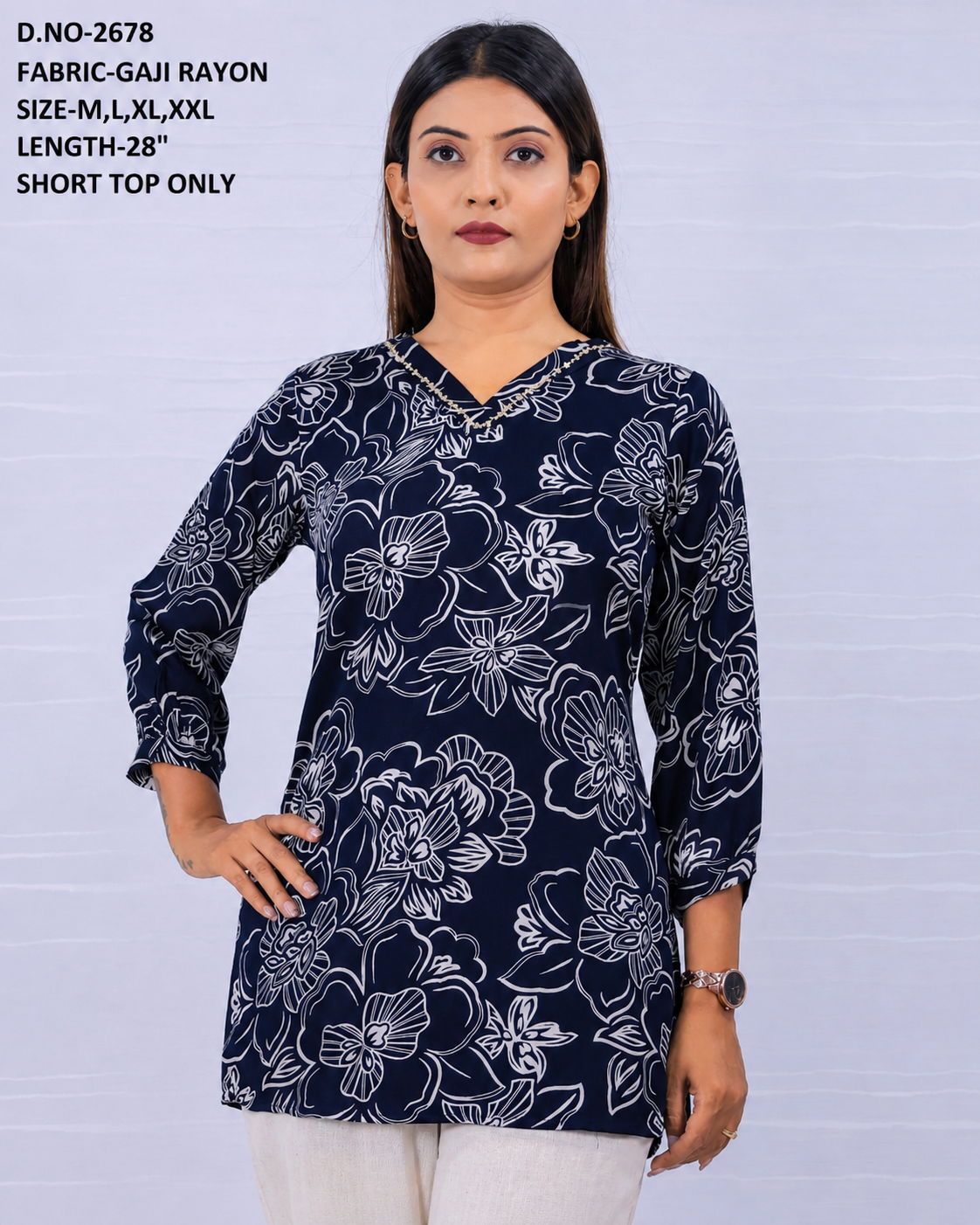 Women Short Tops – SVW5490R - Image 15