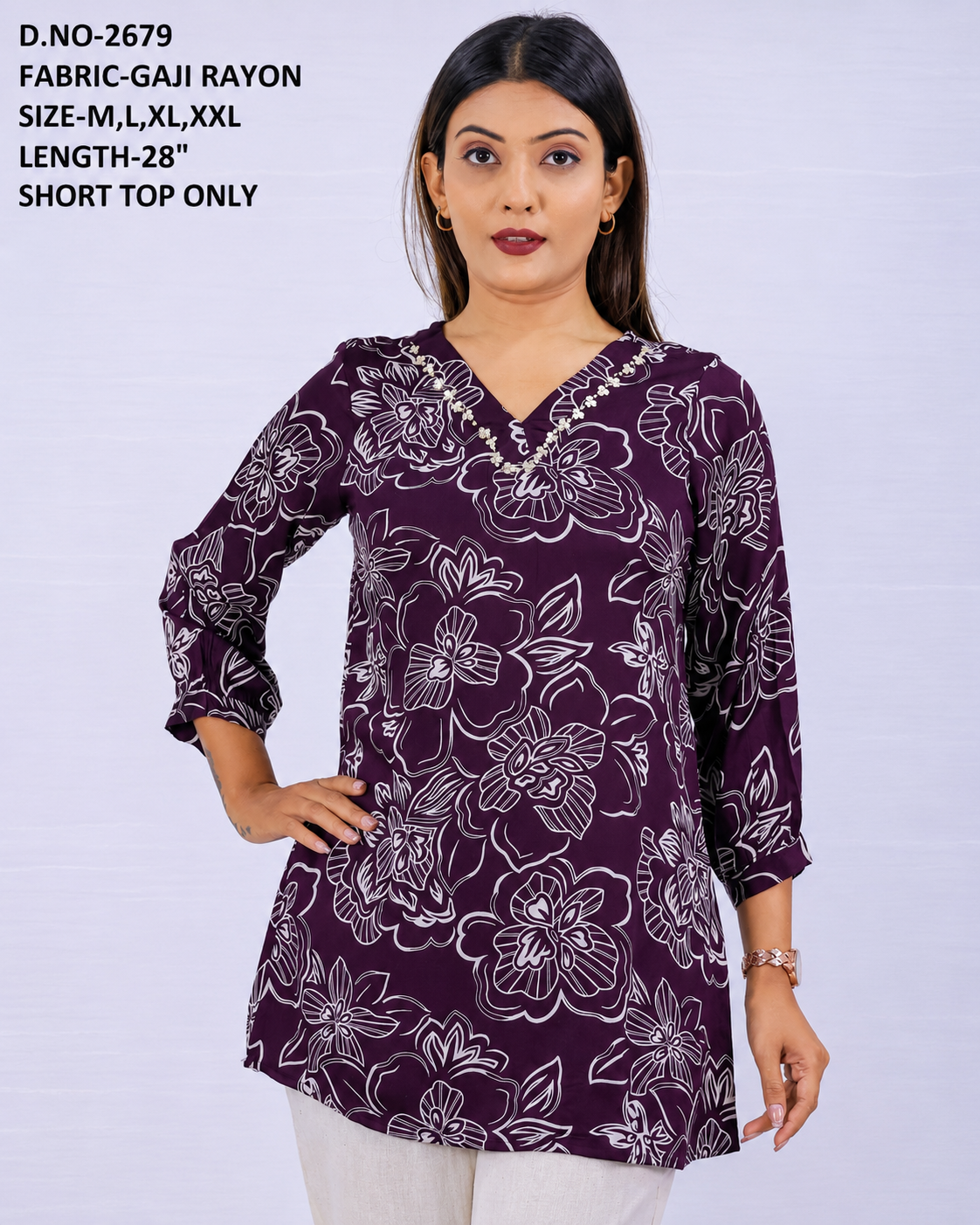 Women Short Tops – SVW5490R - Image 17