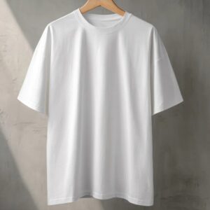 Mens Oversized Plain Bamboo T-Shirt